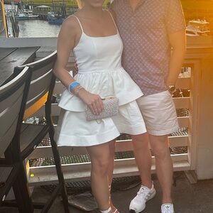 White Layered Klesis Dress